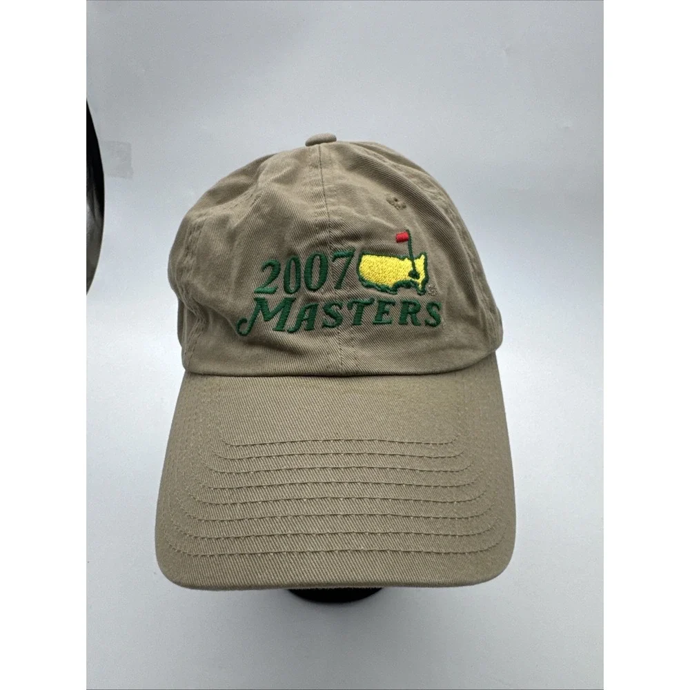 Masters Hat Cap Strap Back Mens One Size Golf American Needle 2007 Golf Major